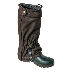 Gu&ecirc;tres en cuir nubuck - Ref 28305-03 - Habillement chasse et tradition