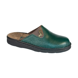 Chaussons en cuir pour homme - Ref 28250-39 - Habillement chasse et tradition