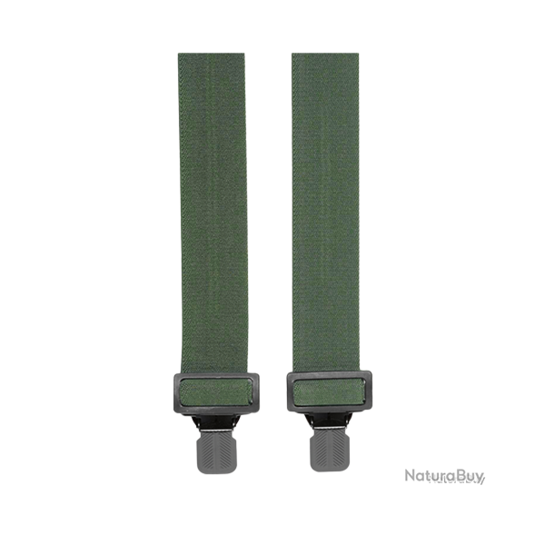 Bretelles de pantalon � clips - Ref 28102-01 - Habillement chasse et tradition