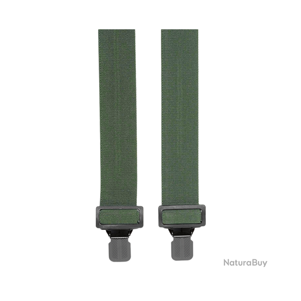 Bretelles de pantalon � clips - Ref 28102-01 - Habillement chasse et tradition