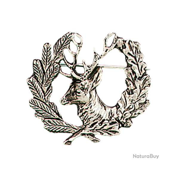Broche � chapeau en alpaga - Ref 30410-07 - Habillement chasse et tradition