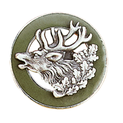 Broche &agrave; chapeau en alpaga - Ref 30410-10 - Habillement chasse et tradition