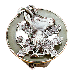 Broche &agrave; chapeau en alpaga - Ref 30410-11 - Habillement chasse et tradition