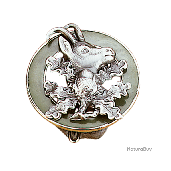 Broche � chapeau en alpaga - Ref 30410-11 - Habillement chasse et tradition