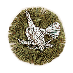 Broche &agrave; chapeau en alpaga - Ref 30410-12 - Habillement chasse et tradition