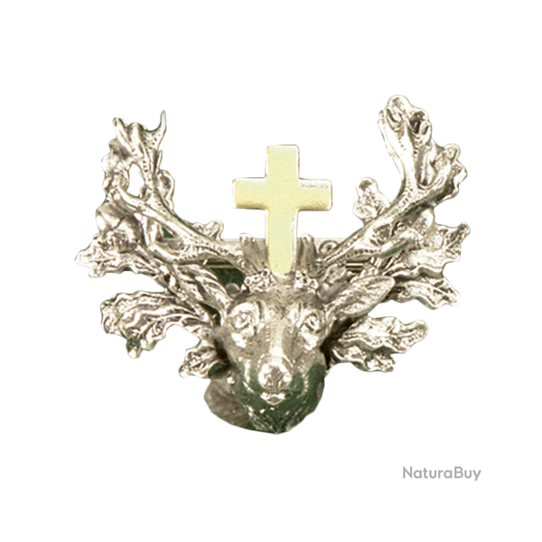 Broche � chapeau en alpaga - Ref 30410-15 - Habillement chasse et tradition