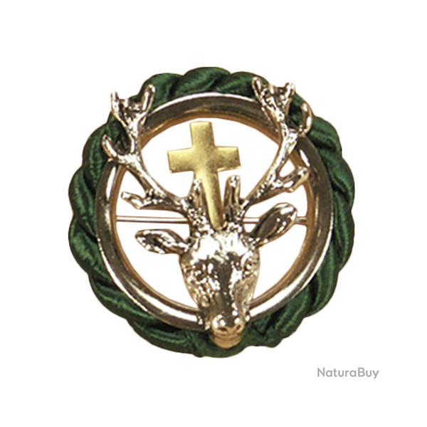 Broche � chapeau en alpaga - Ref 30410-22 - Habillement chasse et tradition