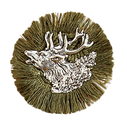 Broche &agrave; chapeau en alpaga - Ref 30410-24 - Habillement chasse et tradition