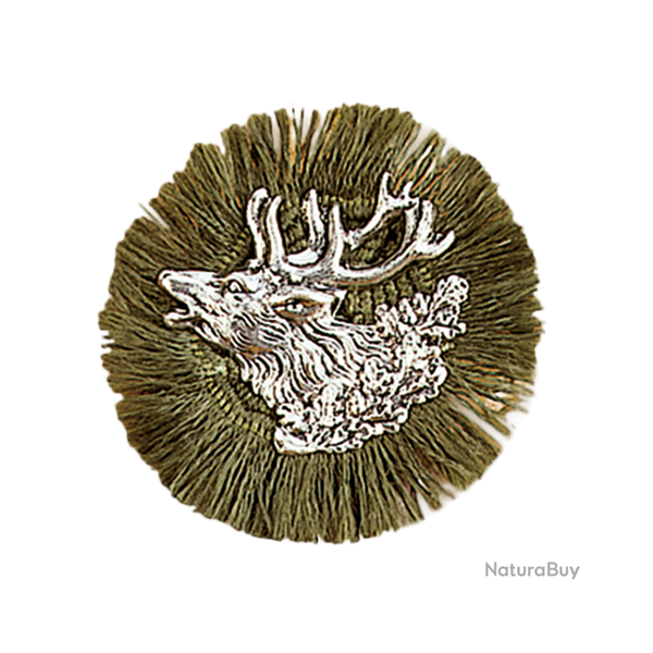 Broche � chapeau en alpaga - Ref 30410-24 - Habillement chasse et tradition