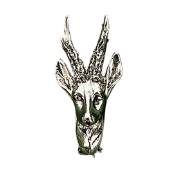 Broche &agrave; chapeau en alpaga - Ref 30410-25 - Habillement chasse et tradition