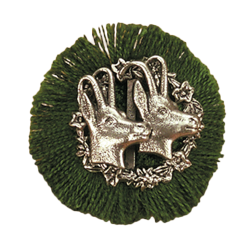 Broche &agrave; chapeau en alpaga - Ref 30410-28 - Habillement chasse et tradition