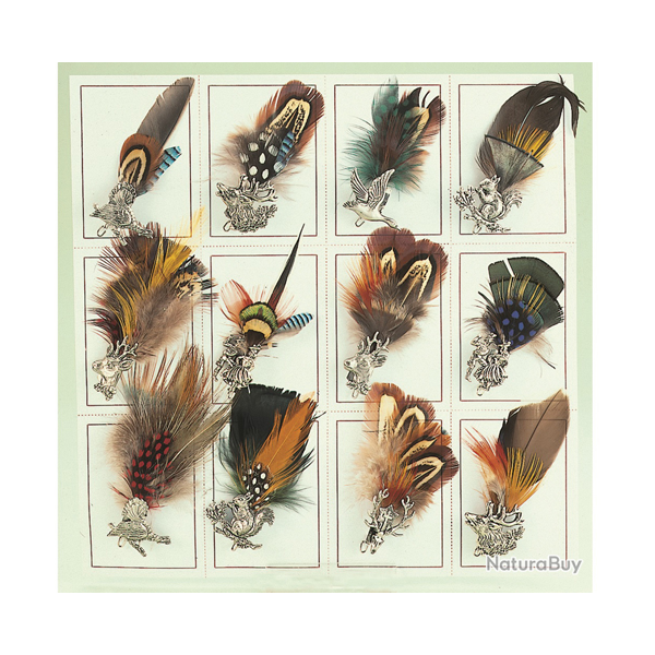 Plumes de chapeau - Ref 30412-60 - Habillement chasse et tradition