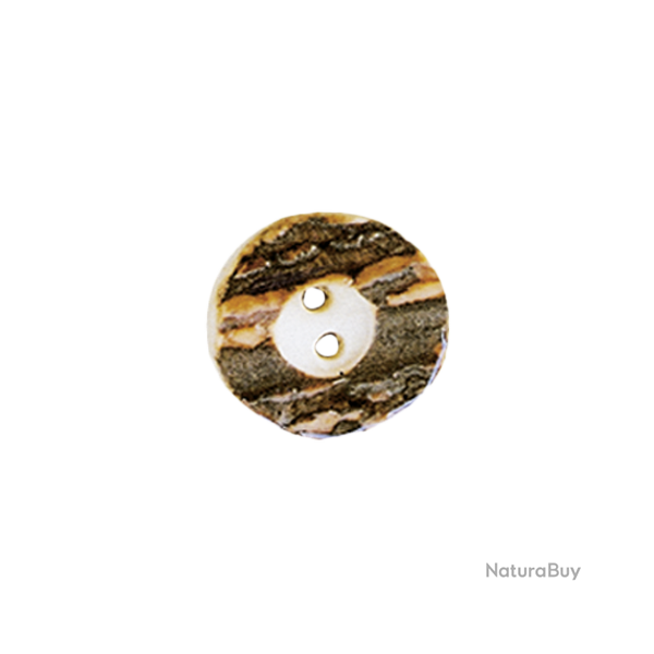 Boutons en corne de cerf v�ritable - Ref 30500-11 - Habillement chasse et tradition
