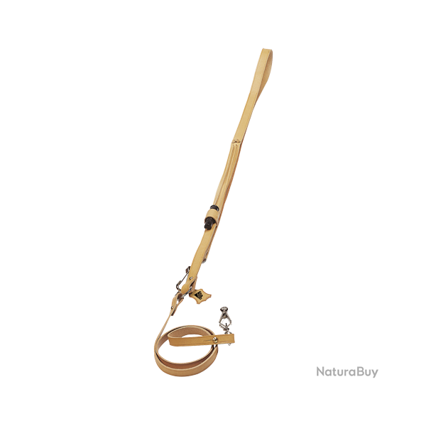 Laisse bandouli�re ou de conduite Oberl�nder � sifflet - Ref 35104-18 - �quipement chien de chasse
