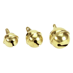 Grelots pour chiens, en laiton - Ref 35306-02 - &Eacute;quipement chien de chasse