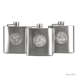 Flasques &agrave; cognac - Ref 32409-11 - Cadeau th&egrave;me chasse