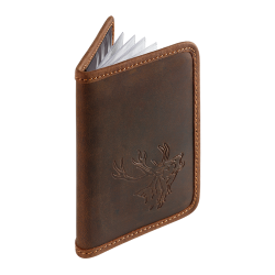 &Eacute;tui pour permis de chasse - Ref 32450-05 - Cadeau th&egrave;me chasse