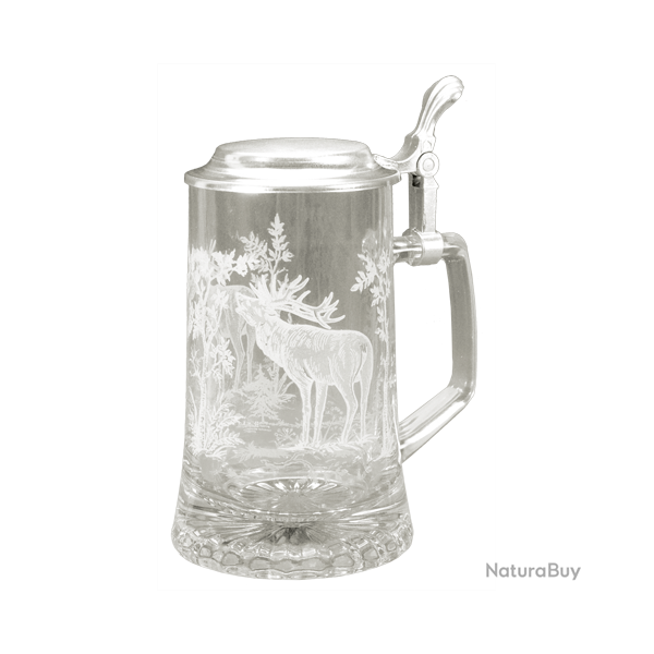 Chope de bi�re - Ref 22503-16 - Cadeau th�me chasse