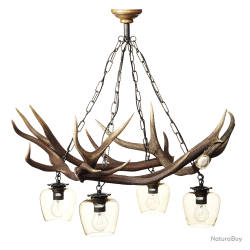Lustre - Ref 11128-01 - Cadeau th&egrave;me chasse