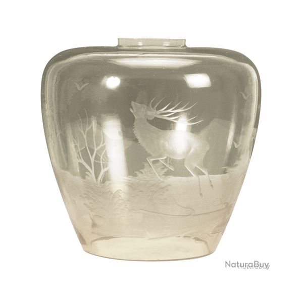 Verre de lampe - Ref 11990-53 - Cadeau th�me chasse