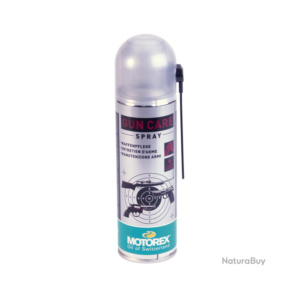 Motorex GUN CARE huile pour armes - Ref 33515-04 - Accessoire arme qualit� pro
