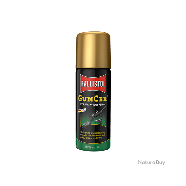 GunCer huile d'armes - Ref 33507-05 - Accessoire arme qualit� pro