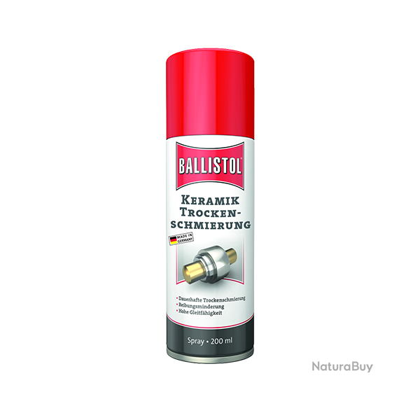 Lubrification � sec c�ramique - Ref 33503-02 - Accessoire arme qualit� pro
