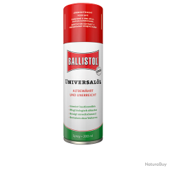 Ballistol Huile universelle - Ref 33500-02 - Accessoire arme qualit&eacute; pro
