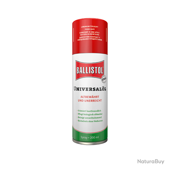 Ballistol Huile universelle - Ref 33500-02 - Accessoire arme qualit� pro