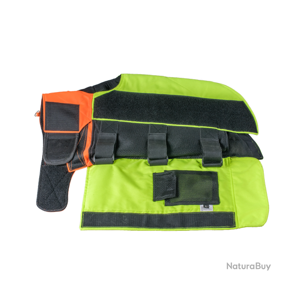 Gilet de protection � 5 couches pour chiens, test� par le laboratoire allemand d'essais ITV. - Ref 3