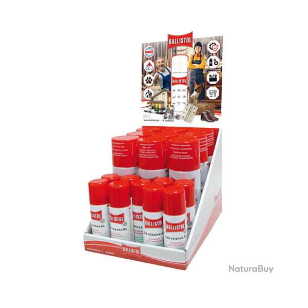 Ballistol - pr�sentoir - Ref 33500-10 - Accessoire arme qualit� pro