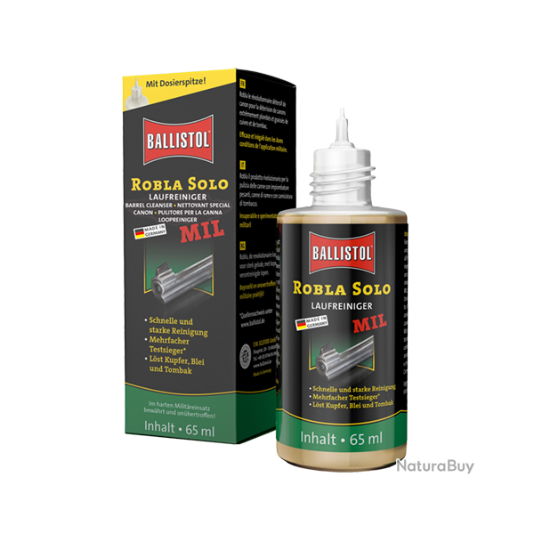 Ballistol Robla nettoyage canon - Ref 33503-09 - Accessoire arme qualit� pro