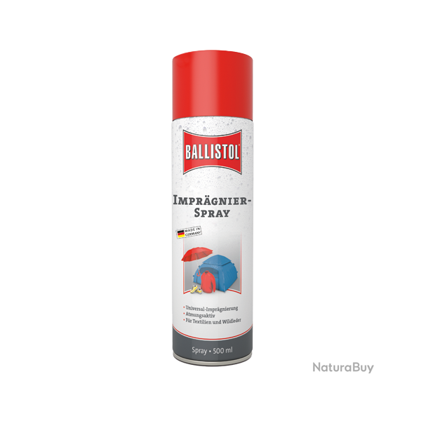 Ballistol Pluvonin spray impr�gnation - Ref 33505-01 - Accessoire arme qualit� pro
