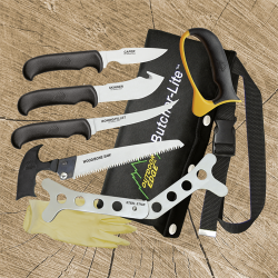 Kit de couteaux 8 pi&egrave;ces - Butcher-Lite(TM) - Ref 23332-01 - Coutellerie de chasse premium