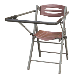 Chaise d'aff&ucirc;t en aluminium - Ref 33315-21 - Am&eacute;nagement territoire chasse