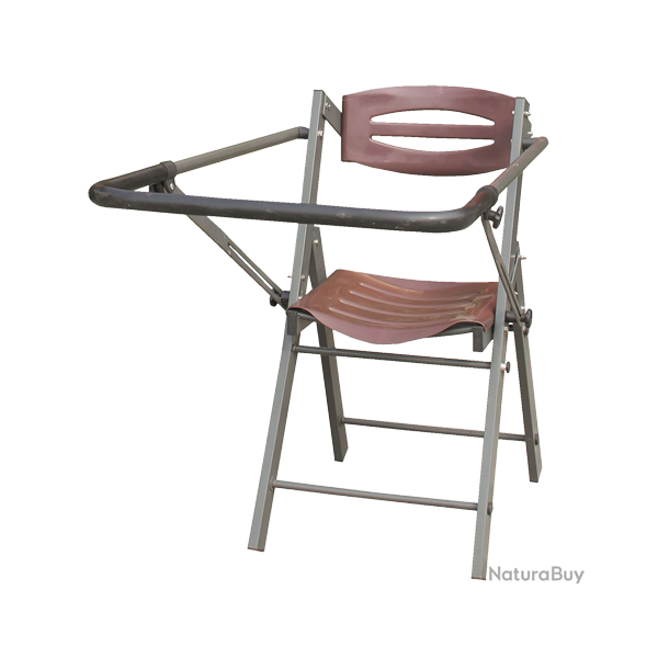 Chaise d'aff�t en aluminium - Ref 33315-21 - Am�nagement territoire chasse