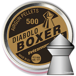 Munitions &agrave; air Diabolo Boxer - Ref 24006-01 - &Eacute;quipement tir sportif