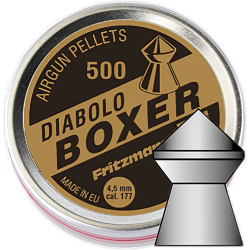 Munitions &agrave; air Diabolo Boxer - Ref 24006-01 - &Eacute;quipement tir sportif