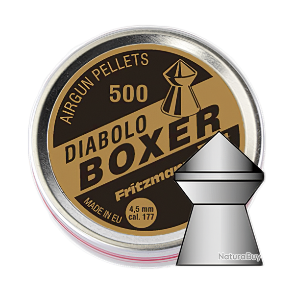 Munitions � air Diabolo Boxer - Ref 24006-01 - �quipement tir sportif