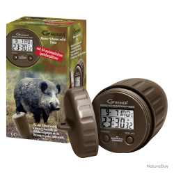 Horloge &agrave; sanglier &agrave; m&eacute;moire - Ref 33335-04 - Am&eacute;nagement territoire chasse