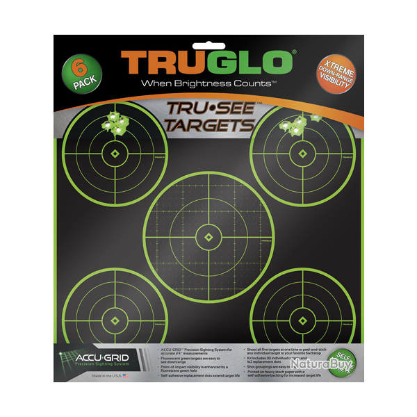 Cibles Truglo - Ref 33341-20 - �quipement tir sportif