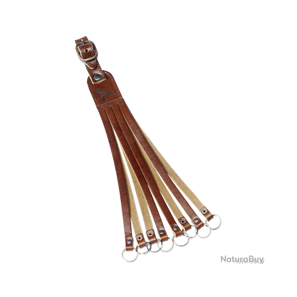 Porte-oiseaux en cuir - Ref 32200-04 - �quipement chasse robuste
