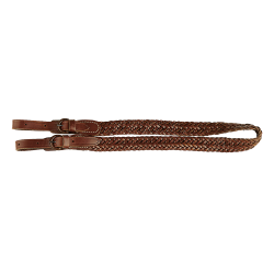 Bretelle d'arme en cuir robuste - Ref 32225-01 - &Eacute;quipement chasse robuste