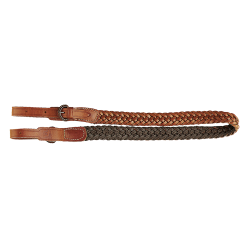 Bretelle d'arme en cuir robuste - Ref 32225-02 - &Eacute;quipement chasse robuste
