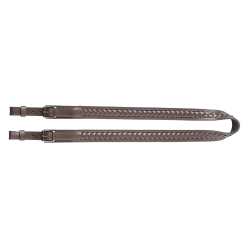 Bretelle d'arme en cuir robuste - Ref 32225-43 - &Eacute;quipement chasse robuste