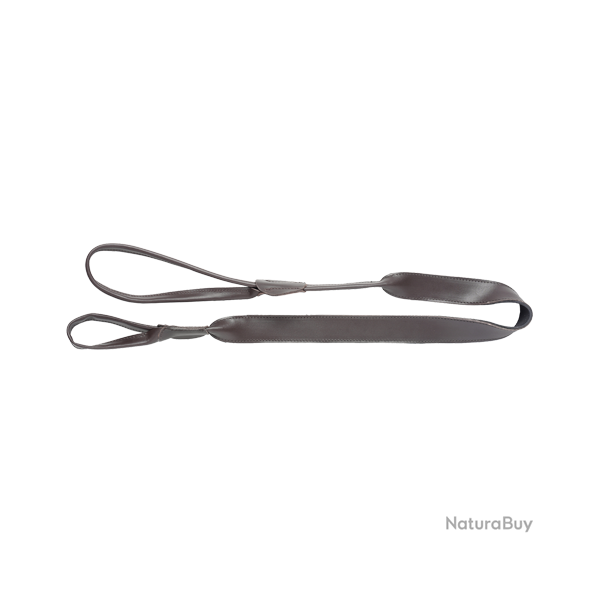 Bretelle d'arme en cuir robuste - Ref 32225-08 - �quipement chasse robuste