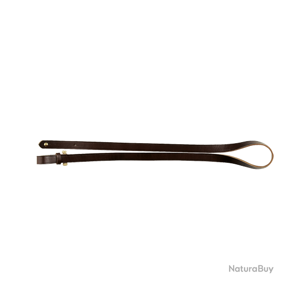 Bretelle d'arme en cuir robuste - Ref 32225-10 - �quipement chasse robuste