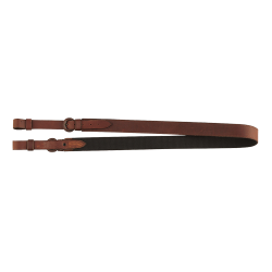 Bretelle d'arme en cuir robuste - Ref 32225-06 - &Eacute;quipement chasse robuste