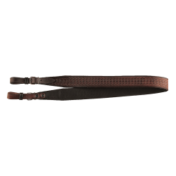 Bretelle d'arme en cuir robuste - Ref 32225-49 - &Eacute;quipement chasse robuste