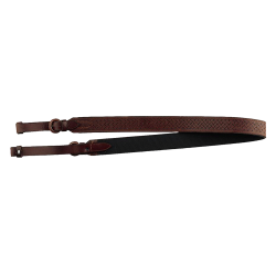 Bretelle d'arme en cuir robuste - Ref 32225-52 - &Eacute;quipement chasse robuste